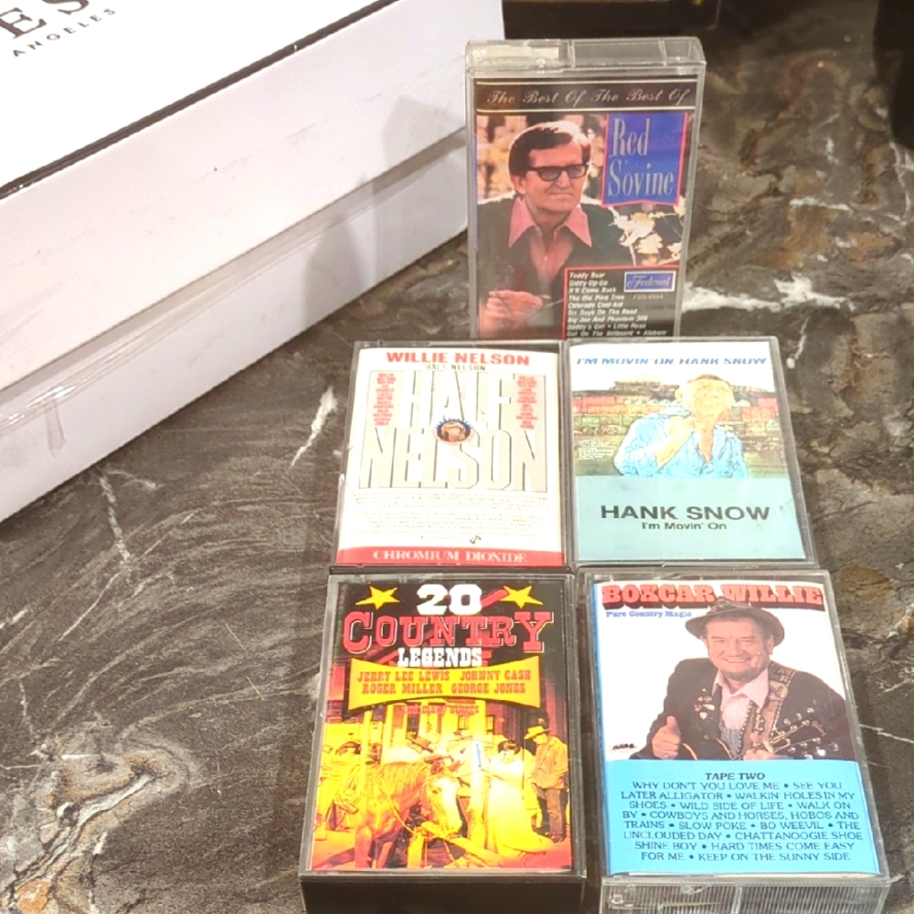 Vintage Country Music Cassette Collection